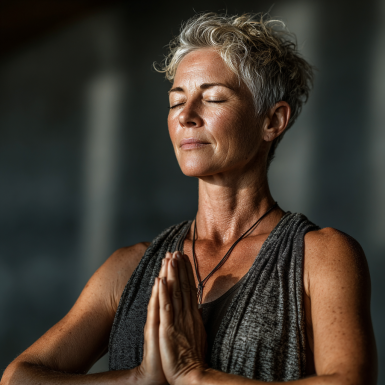 Медитація на природі для літніх людей